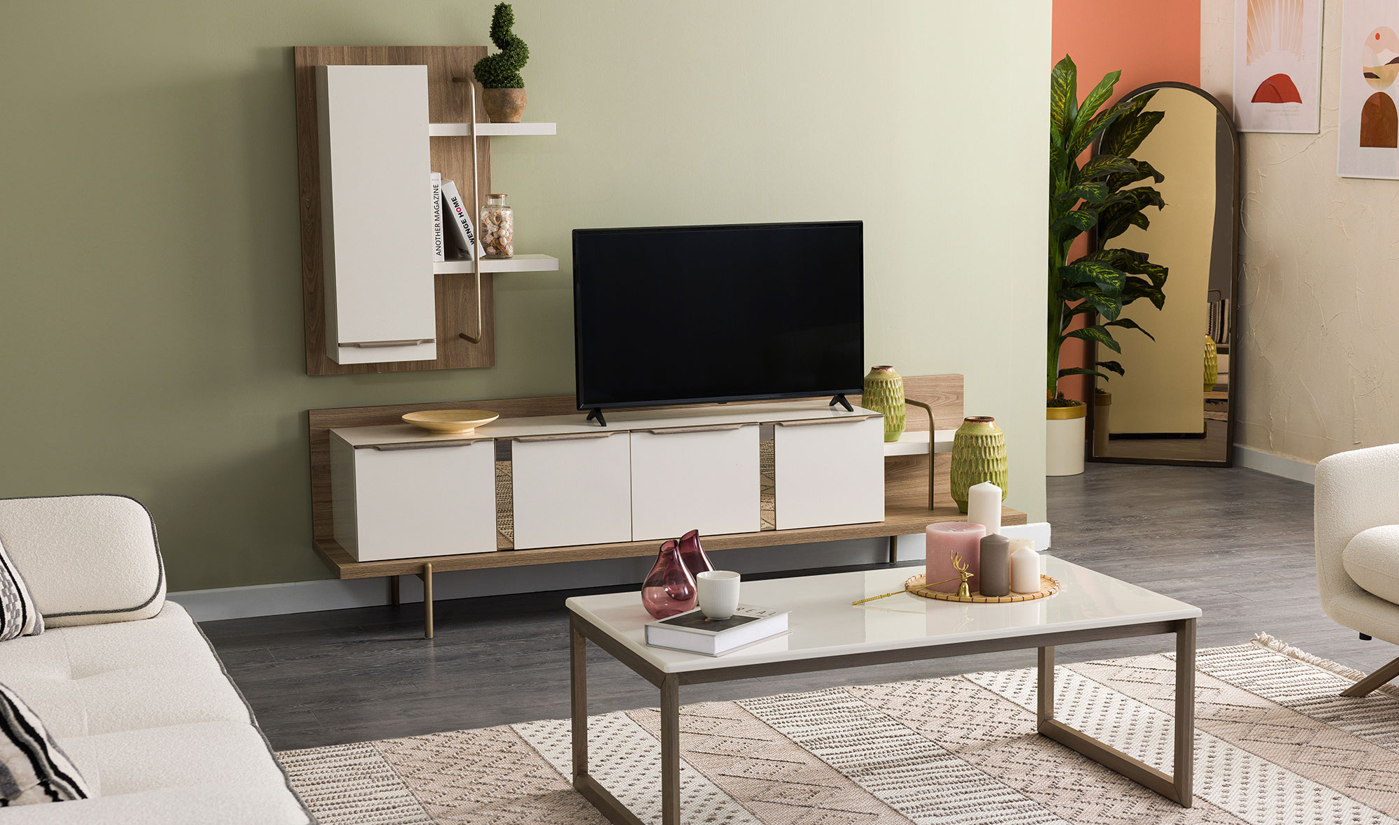 İsabella Tv Ünitesi - Modern TV Ünitesi | Yapı Mobilya - Görsel 5